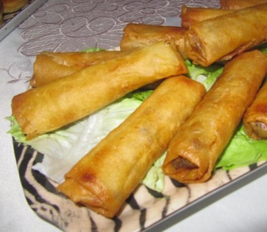 Cigares de viande marocains