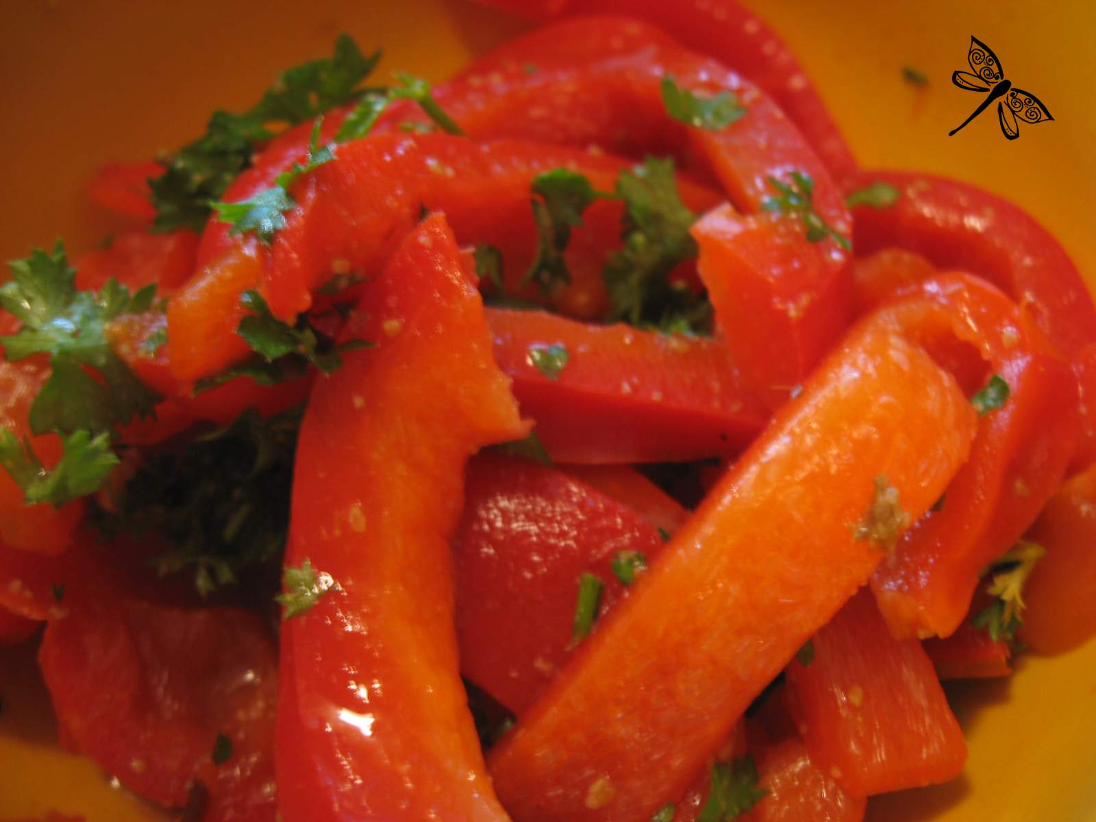 Salade De Poivron Rouge Salade Marocaine