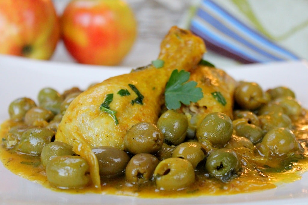 Poulet aux olives