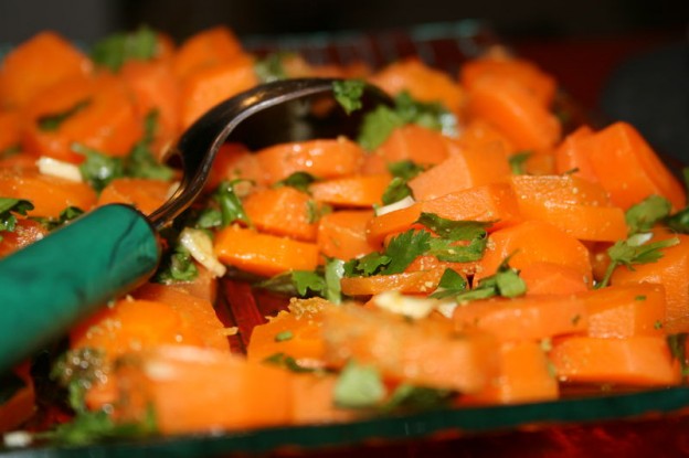 Salade marocaine de carottes épicée